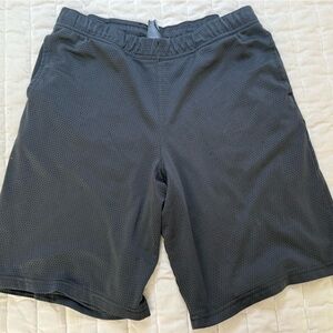 Champion Black Athletic Shorts with Elastic Waistband